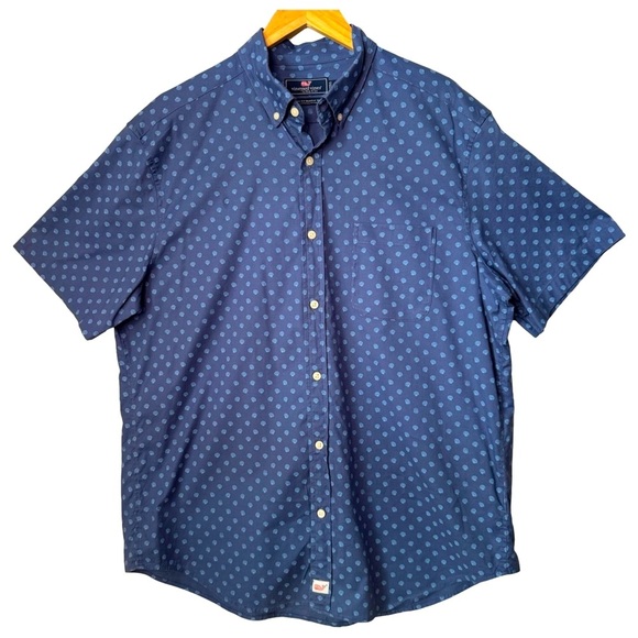 Vineyard Vines Other - VINEYARD VINES Classic Fit Murray  Shirt Short Sleeve Button Down Shell Print LG
